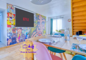 Confort et Nature, Duplex Idéal à Jouy-en-Josas, Parking gratuit, 25 mn orly, 10 mn Versailles
